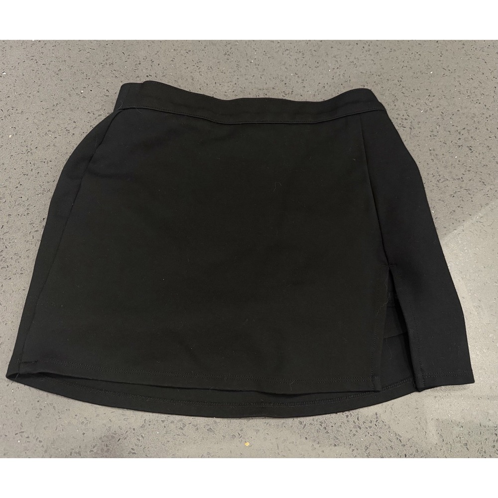 Hollister Women's Mini Skirt‎ Size XS Black Ultra High Rise Shorts